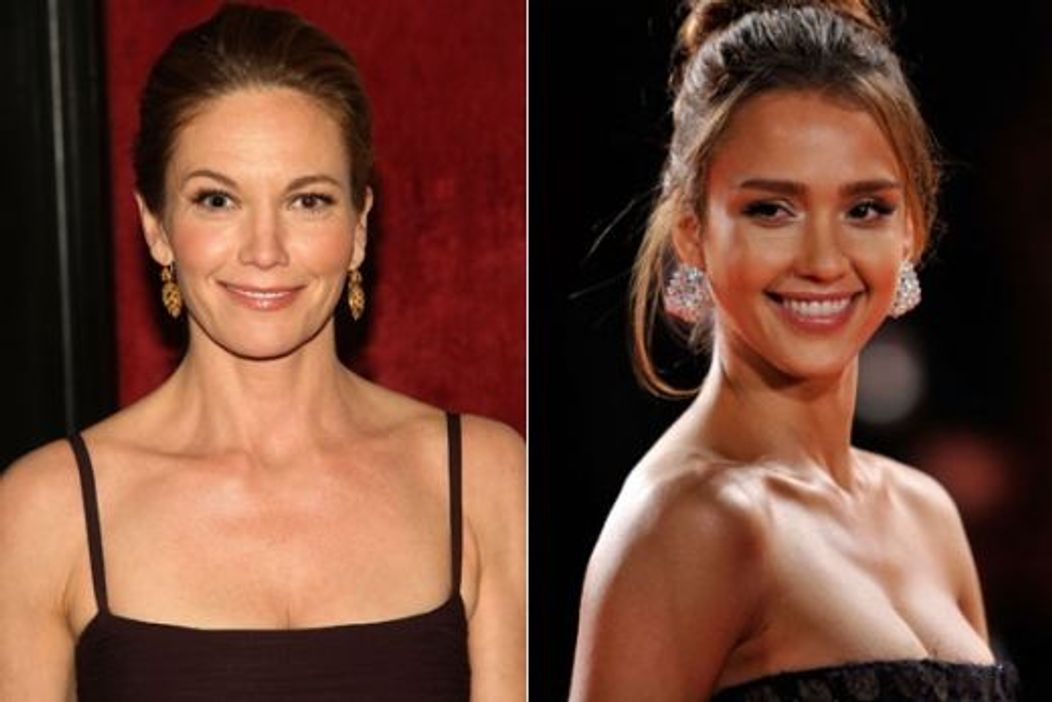 Diane Laine si Jessica Alba