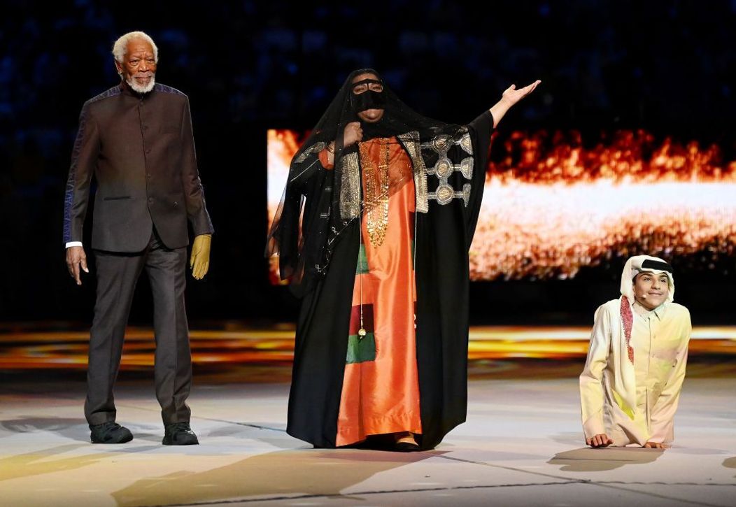 Campionatului Mondial de Fotbal din Qatar. Deschiderea oficială cu Morgan Freeman și Ghanim Al Muftah. 