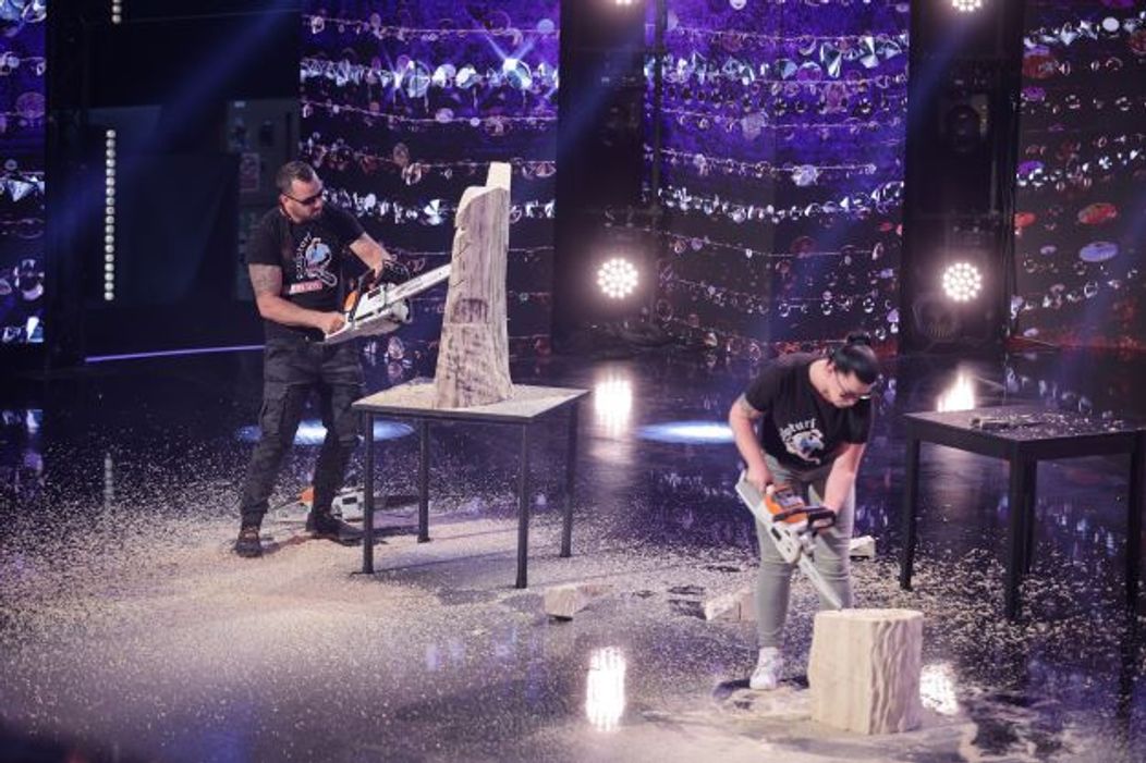 Roxana Lucaci și Gabi Cernat la Romanii au talent 2023, 10 martie 