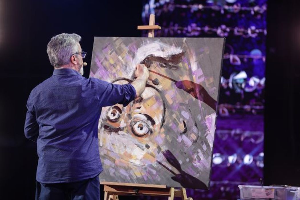 Ion Voineagu, pictorul din Brăila la Românii au talent 2023