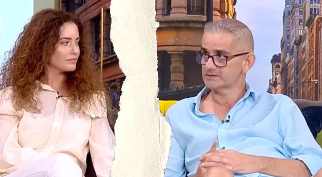 Daniel Onoriu și soția lui, Isabela, în emisiunea La Măruță