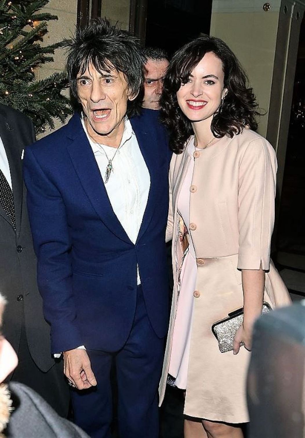 Ronnie Wood și soția lui, Sally. FOTO: Getty Images