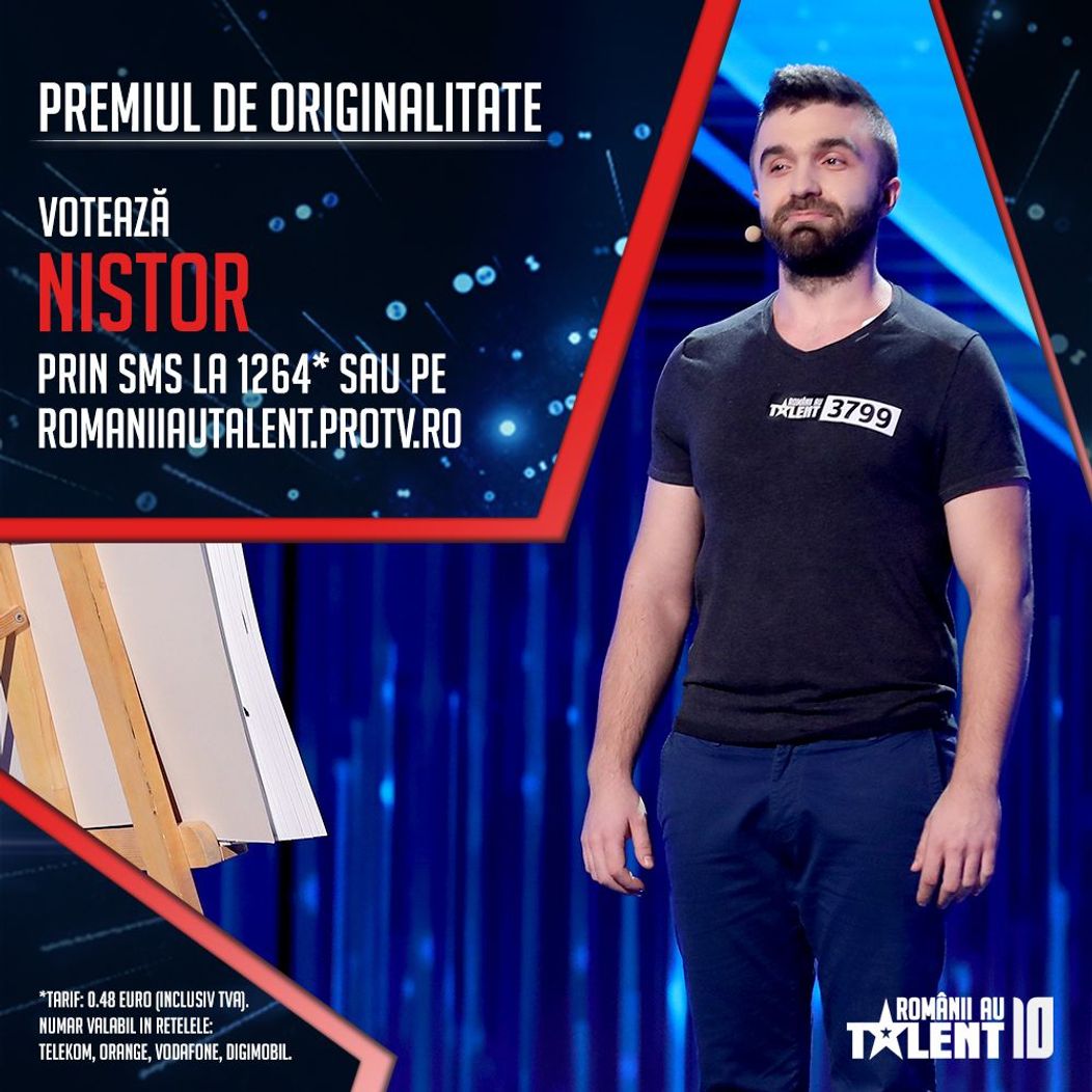 Află cum îți poți vota concurentul favorit pentru premiul de originalitate Românii au talent