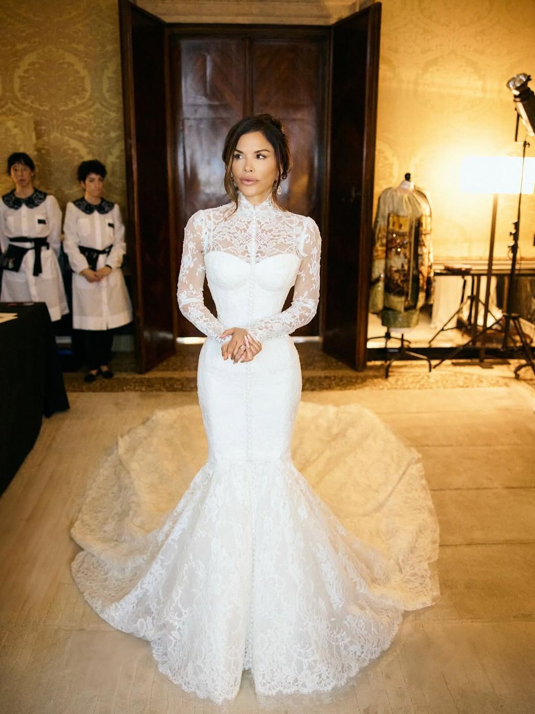 Not just a gown, a piece of poetry.Thank you @dolcegabbana for the magic you made.