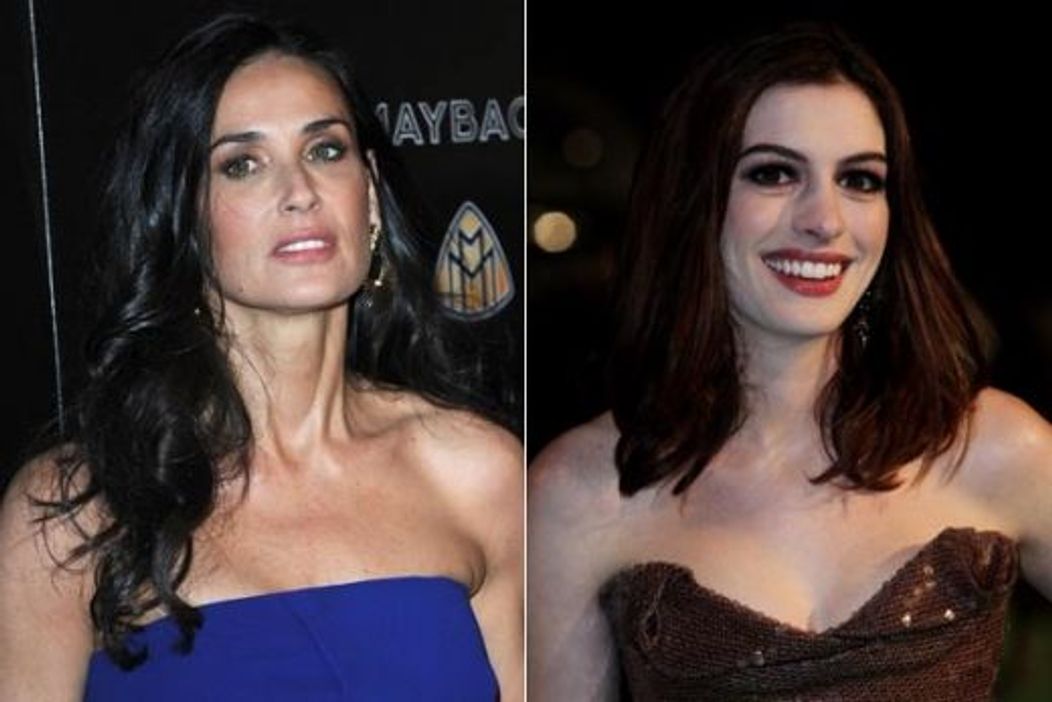 Demi Moore si Anne Hathaway