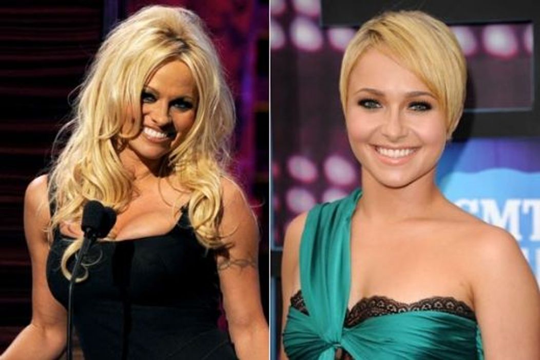 Pamela Anderson si Hyden Panettiere