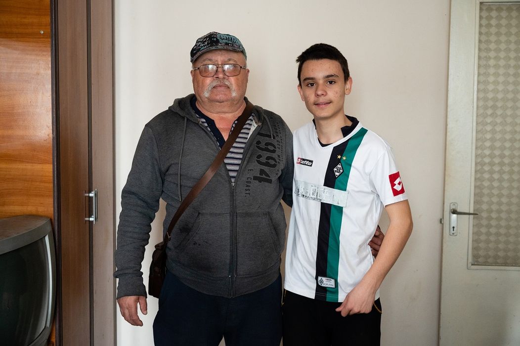 Daniel și Icu, bunicul