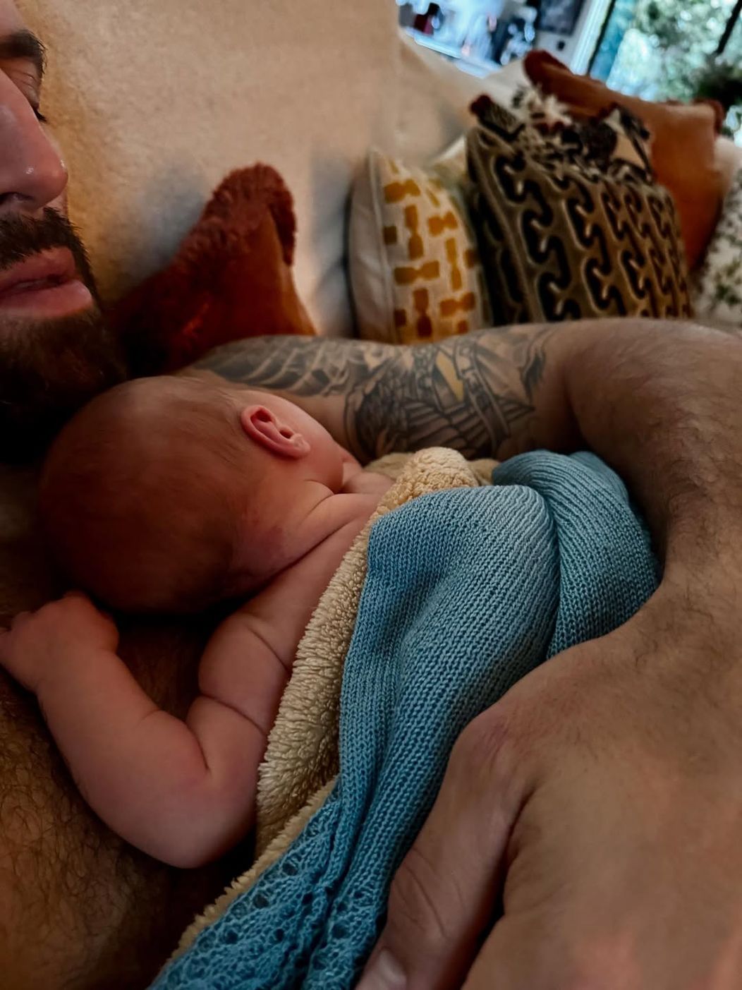I’m learning that becoming a parent slows you down and wakes you up at the same time. That I’m r