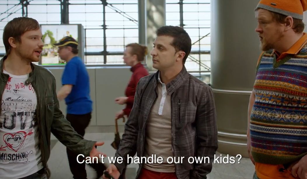 Volodimir Zelenski în filmul No Love in the City 3