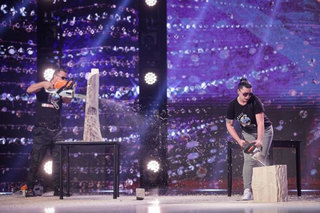 Roxana Lucaci și Gabi Cernat la Romanii au talent 2023, 10 martie 