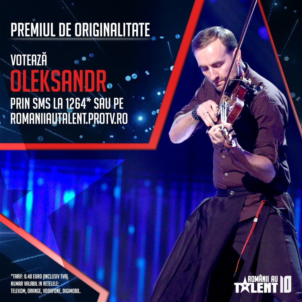 Află cum îți poți vota concurentul favorit pentru premiul de originalitate Românii au talent