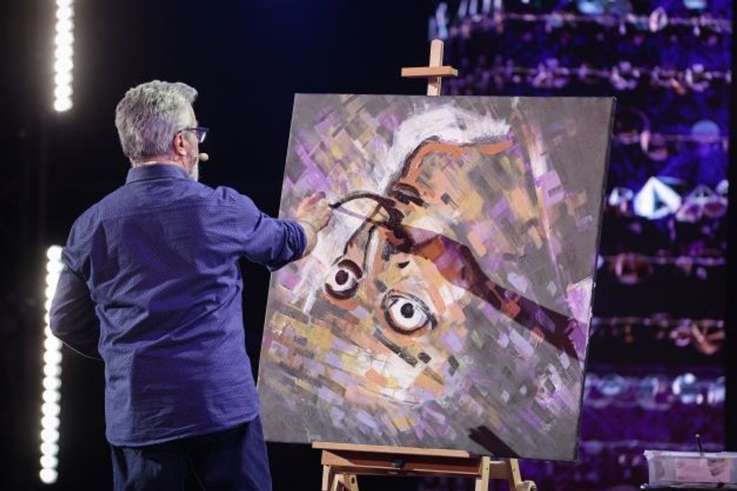 Ion Voineagu, pictorul din Brăila la Românii au talent 2023