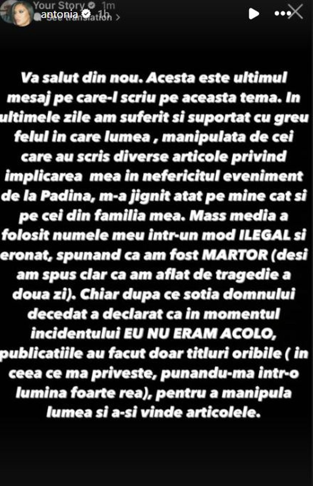 antonia explicatie