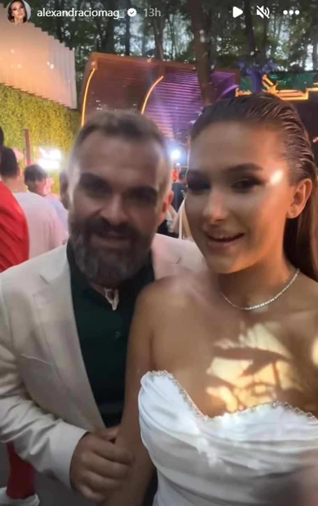 Dan Ursa și Alexandra Ciomag la petrecerea VIVA