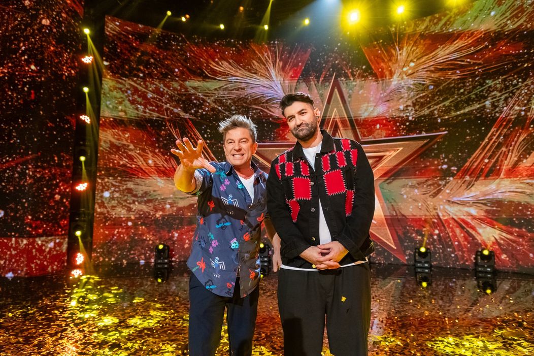 Pavel Bartos si Smiley - Romanii au talent