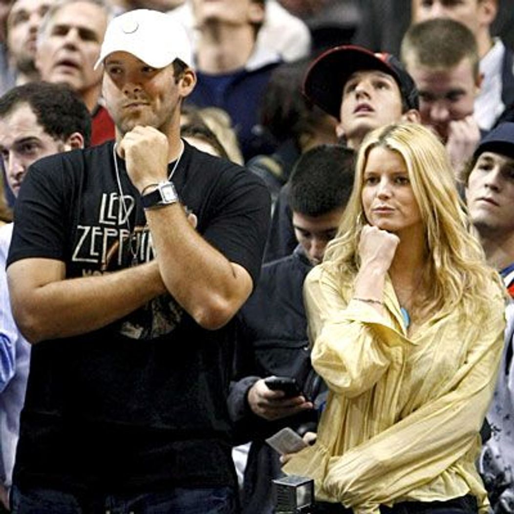 Tony Romo si Jessica Simpson