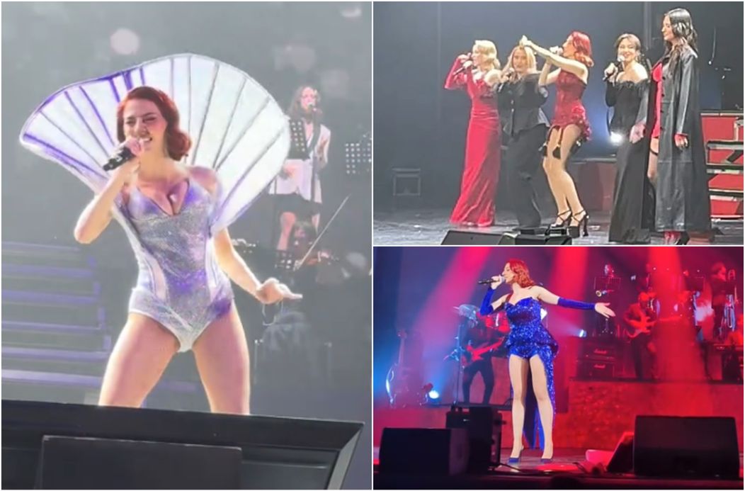 Lidia Buble la sala palatului
