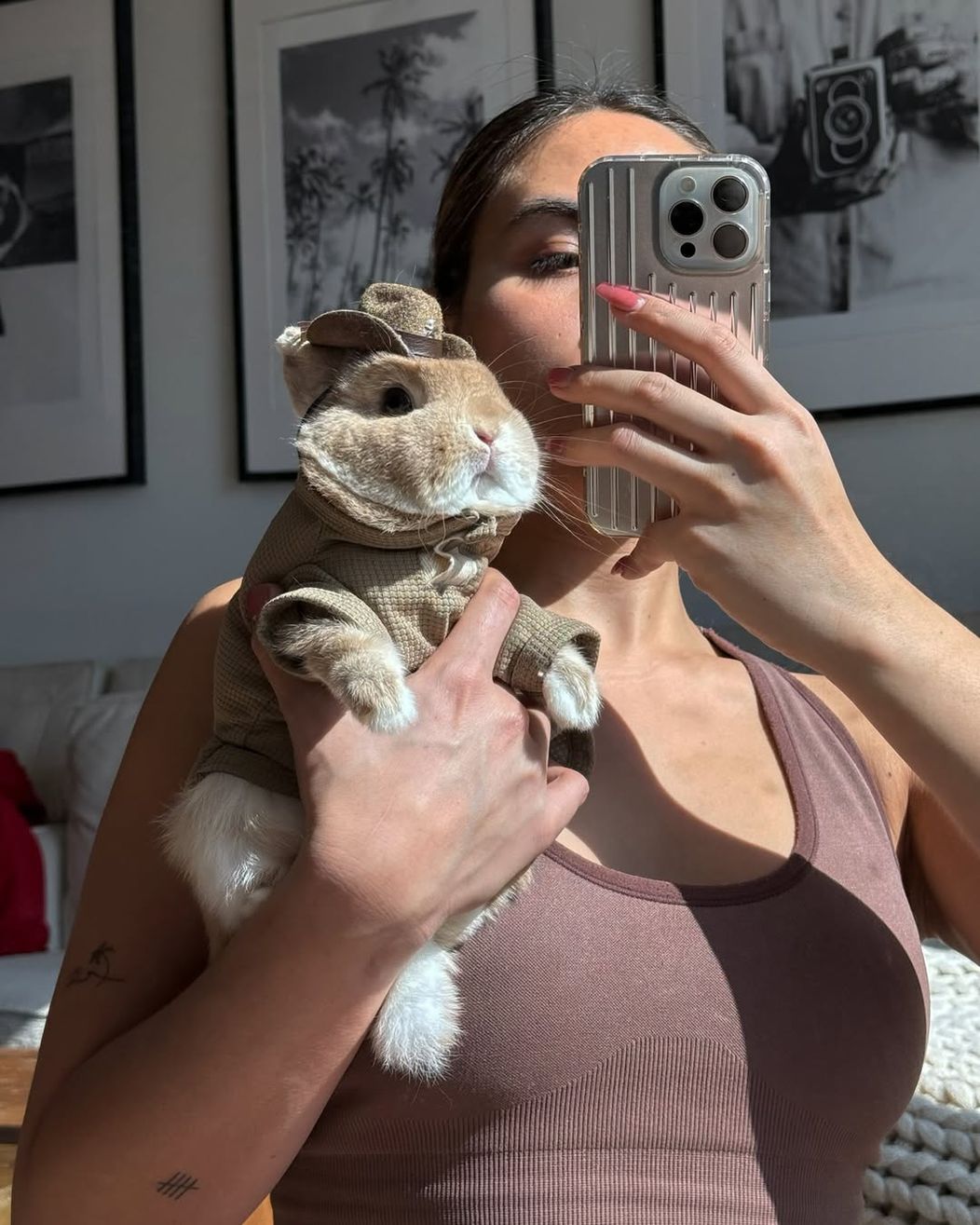 My forever date 🤎 #bunnydayoff #bunny#brand #fashionista #rabbitsofinstagram #netherlanddwarfbu