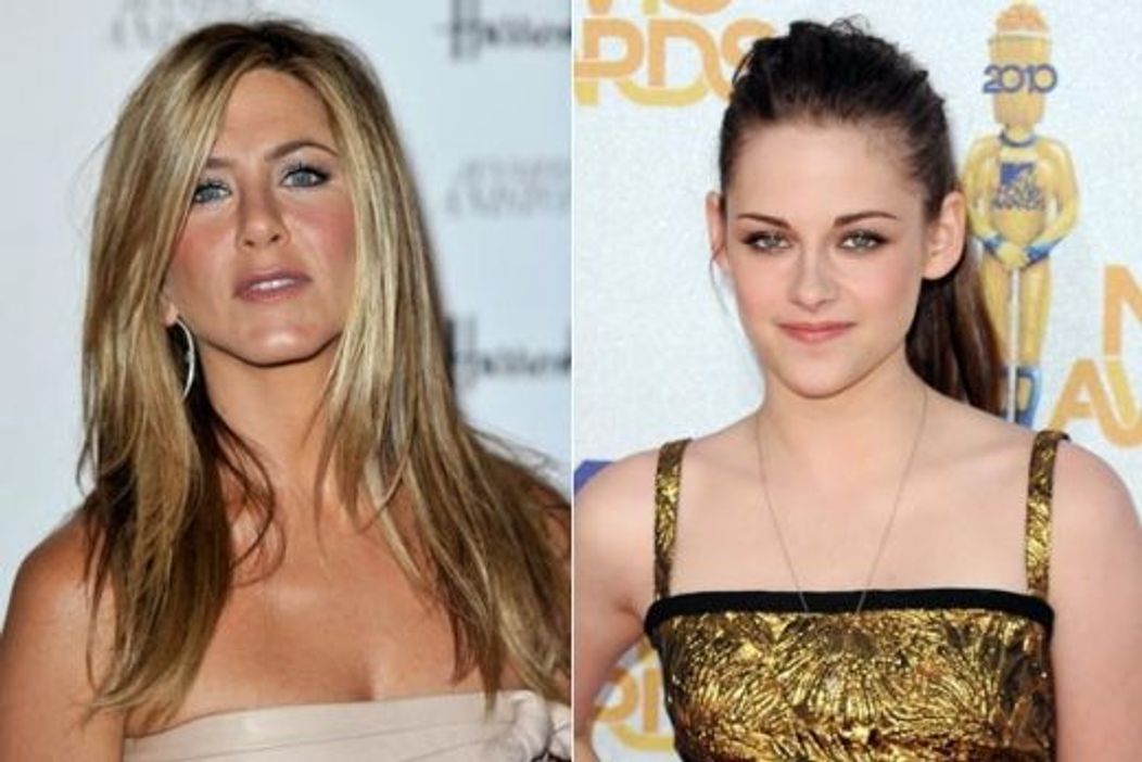 Jennifer Aniston si Kristen Stewart
