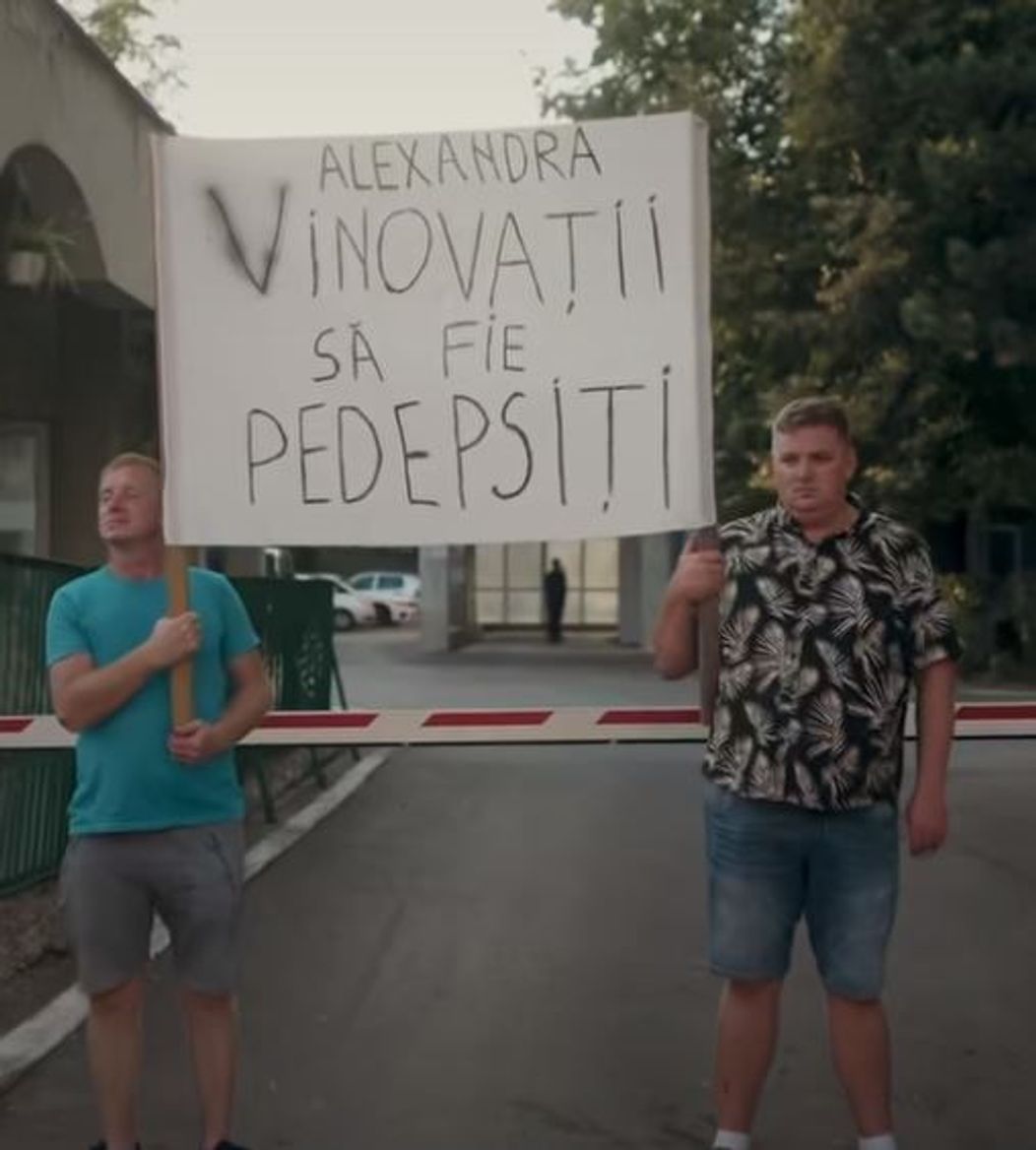 protest în Botoșani după moartea Alexandrei Ivanov