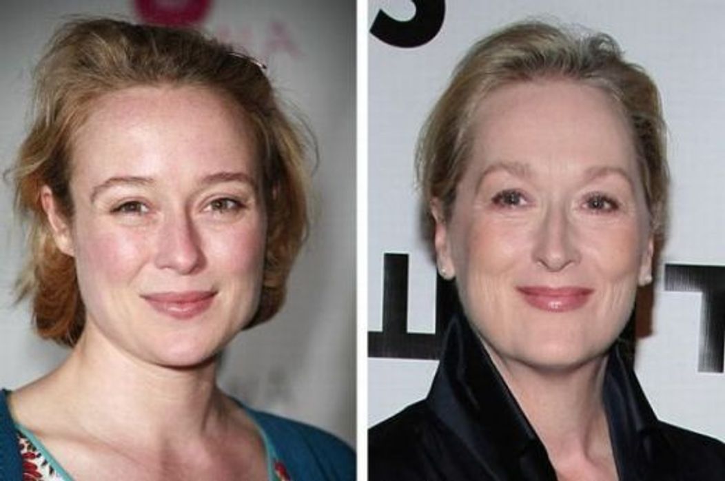 Jennifer Ehle and Meryl Streep