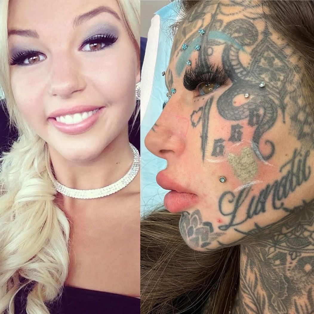 ✨ FACE TATTOO REMOVAL & WHY ✨I realised when I was 20 years old that no matter what I did - soci