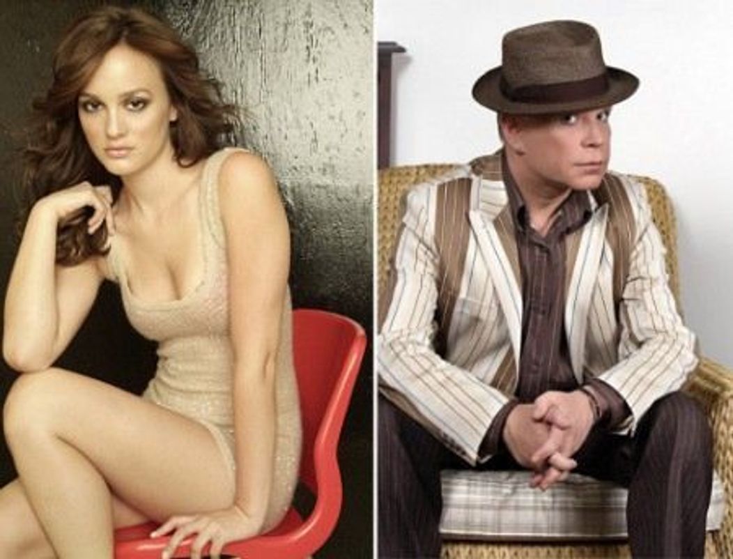 Leighton Meester and Boris Moiseev