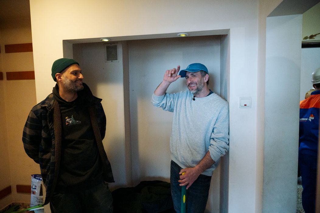 Visuri la Cheie, 15 aprilie 2026. Renovarea apartamentului lui Dani este în toi. Omid și Ștefana au mai multe idei pentru proiectul special „Trebuie să conteze pe termen lung” (7)