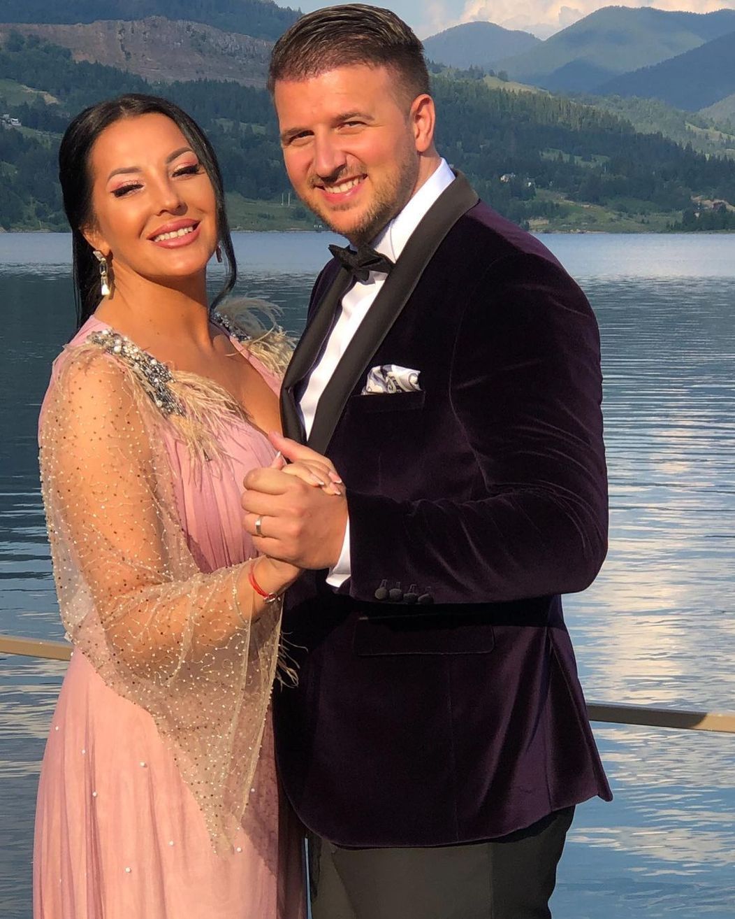 Angela Rusu si sotul ei