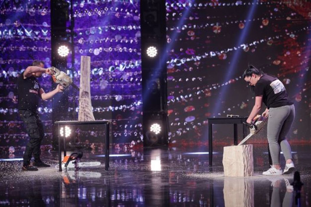 Roxana Lucaci și Gabi Cernat la Romanii au talent 2023, 10 martie 