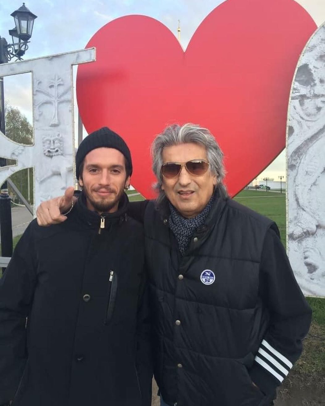 Toto Cutugno si fiul sau Nico