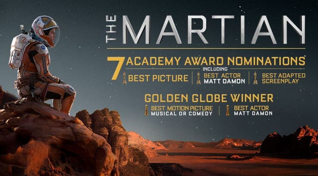 Martianul Matt Damon PROTV
