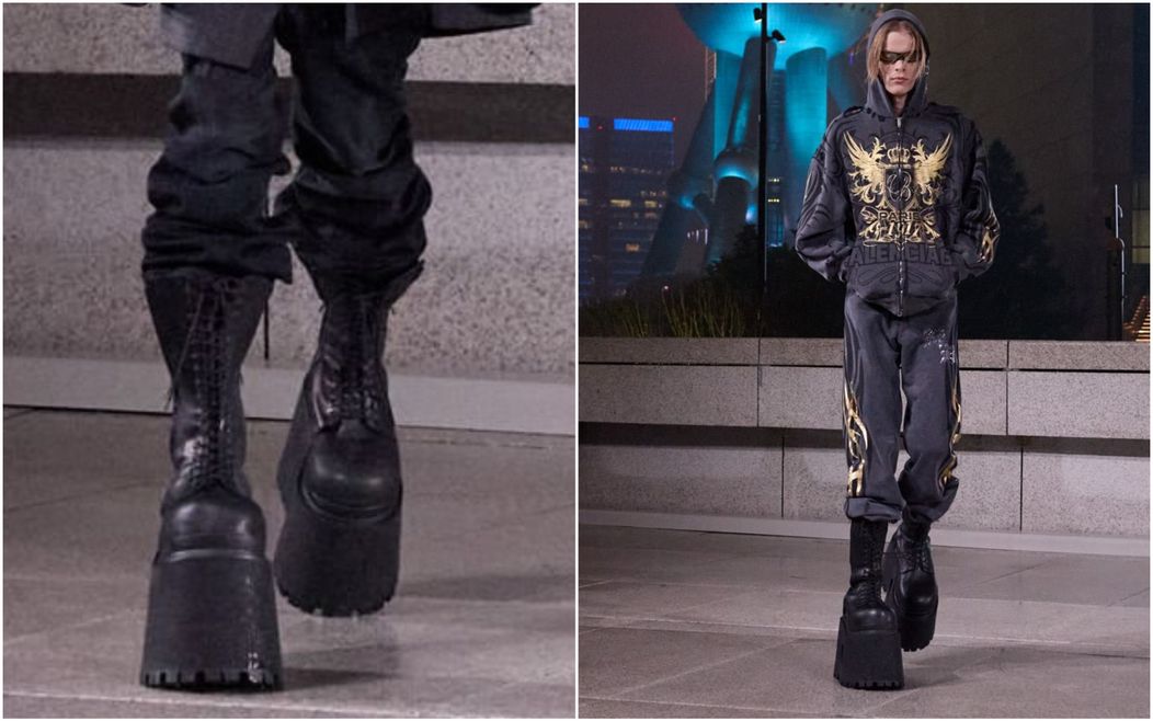 balenciaga giant boots