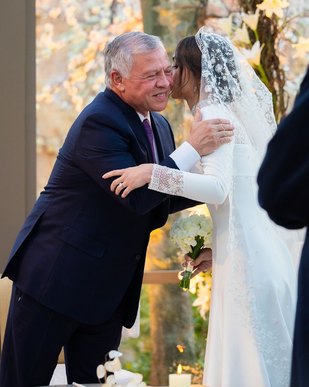 Prințesa Iman, fiica reginei Rania și a regelui Abdullah al II-lea, s-a căsătorit