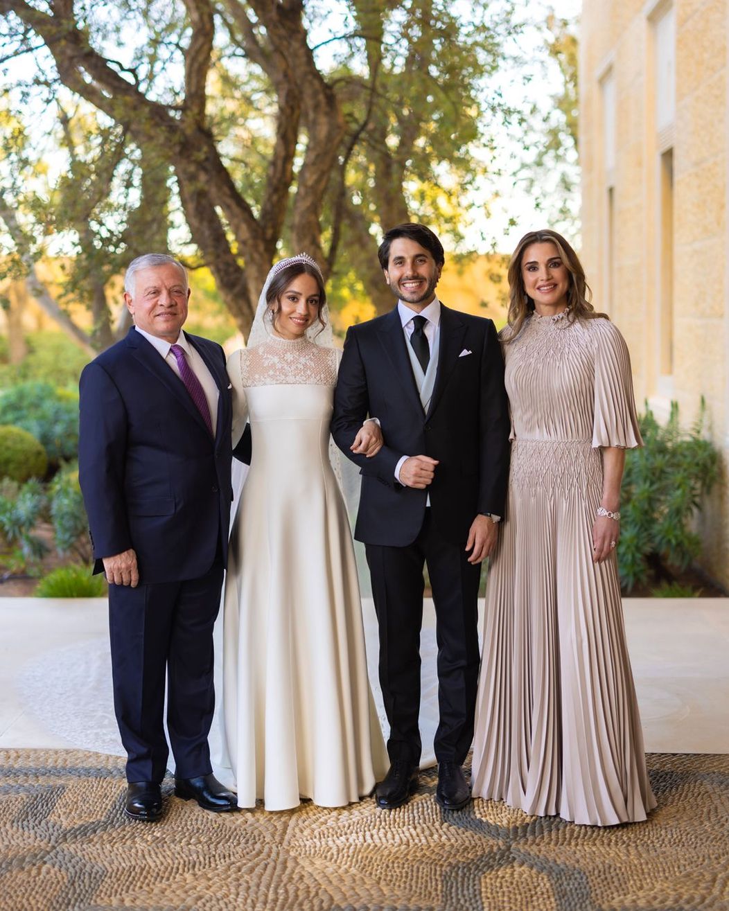 Prințesa Iman, fiica reginei Rania și a regelui Abdullah al II-lea, s-a căsătorit