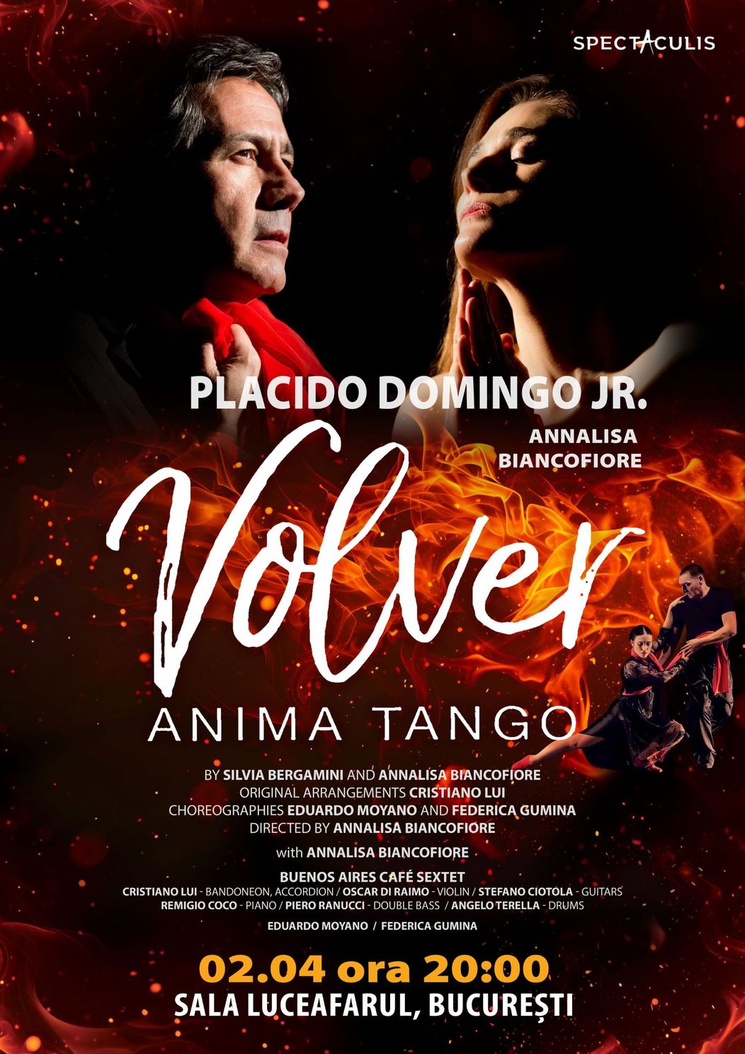 Volver Anima Tango_Placido Domingo JR_ poster