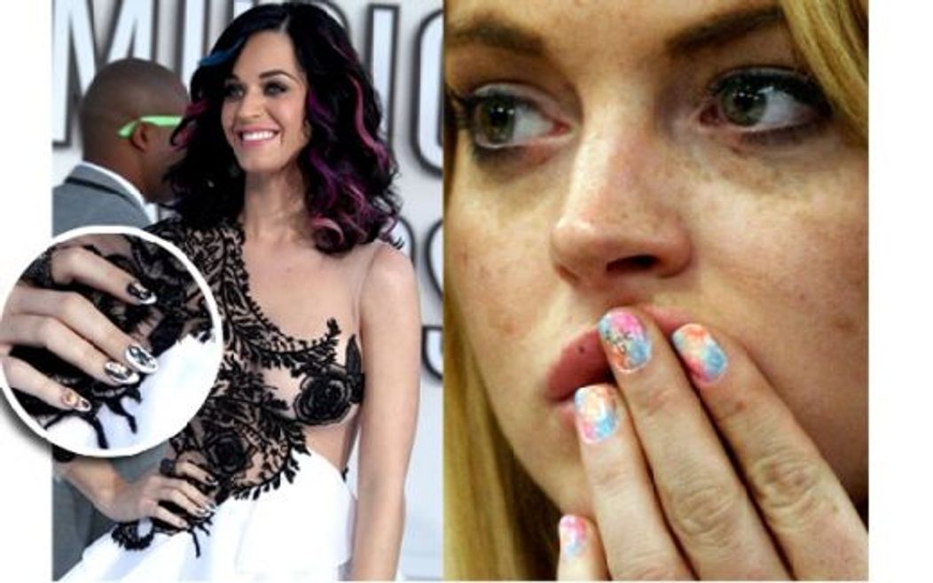 Katy Perry si Pindsay Lohan
