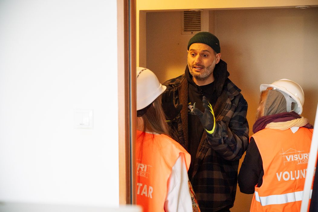 Visuri la Cheie, 15 aprilie 2026. Renovarea apartamentului lui Dani este în toi. Omid și Ștefana au mai multe idei pentru proiectul special „Trebuie să conteze pe termen lung” (3)