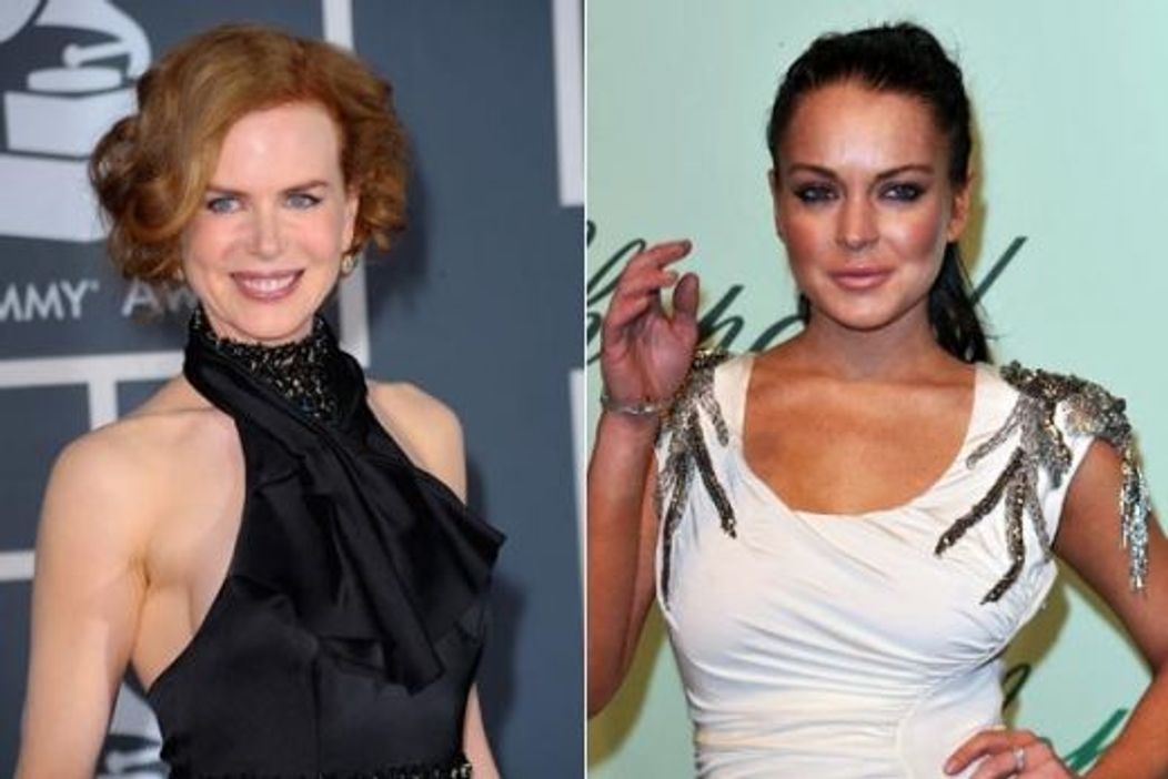 Nicole Kidman si Lindsay Lohan