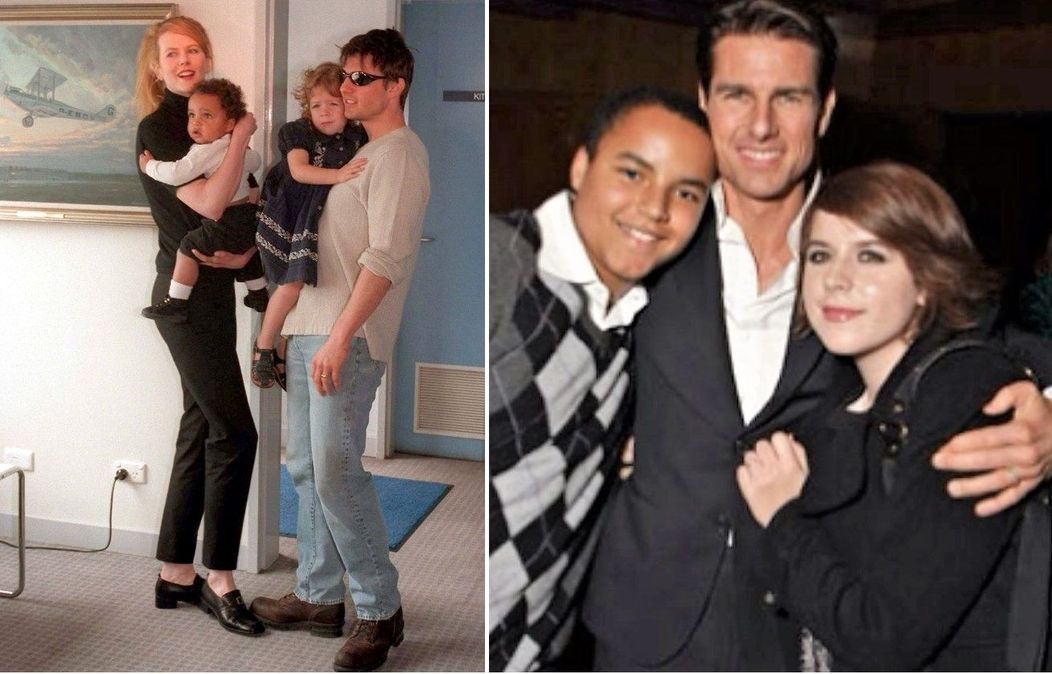 Nicole Kidman, Tom Cruise și copiii lor. FOTO: Getty Images 
