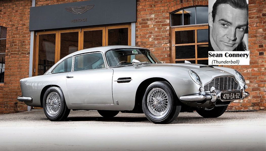 Aston Martin James Bond. FOTO: Sotherby's