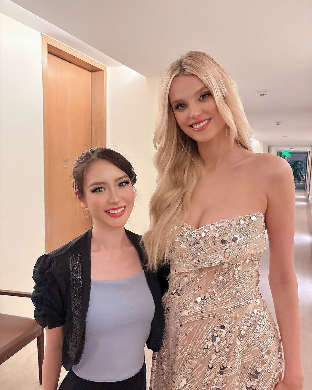 Meeting the reigning Miss World, Ms. Krystyna Pyszková, was an unforgettable moment that left me deeply inspired.   She is the very embodiment of elegance, intelligence, and unwavering purpose. Every word she