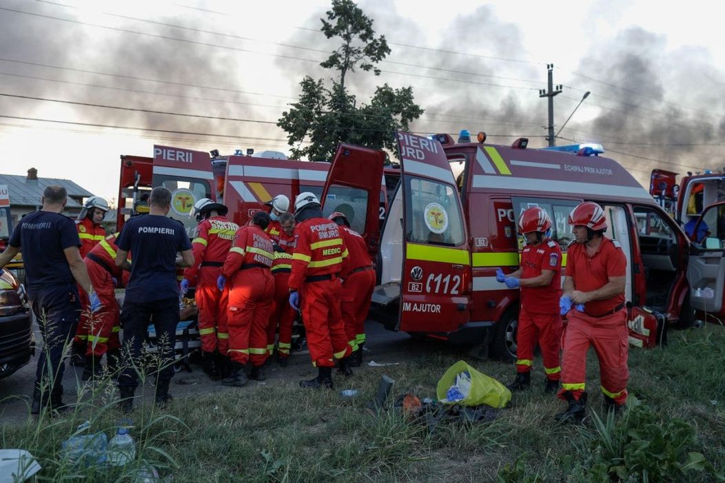 explozie Crevedia, 27 august 
