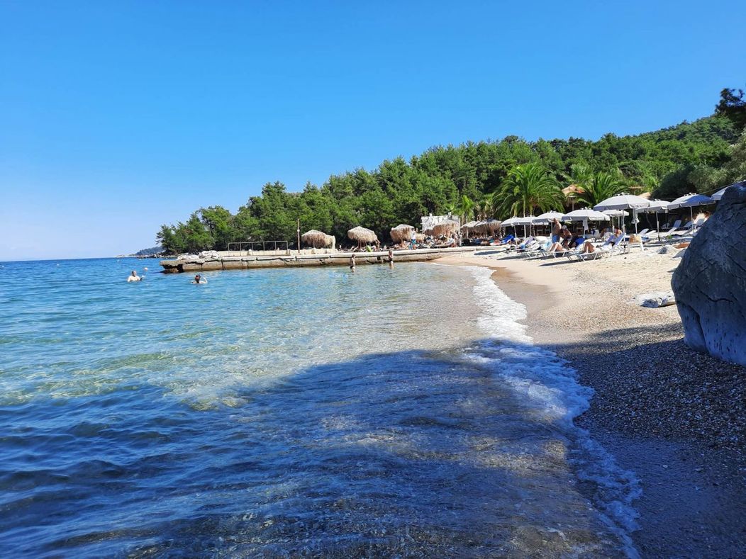 Scala Beach Thassos, Grecia 