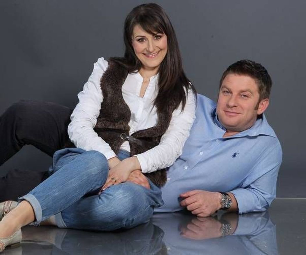 Pavel Bartos si sotia lui, Anca