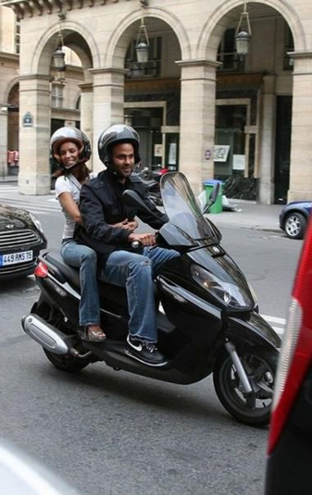 Eva Longoria si Tony Parker (Paris, 2009)