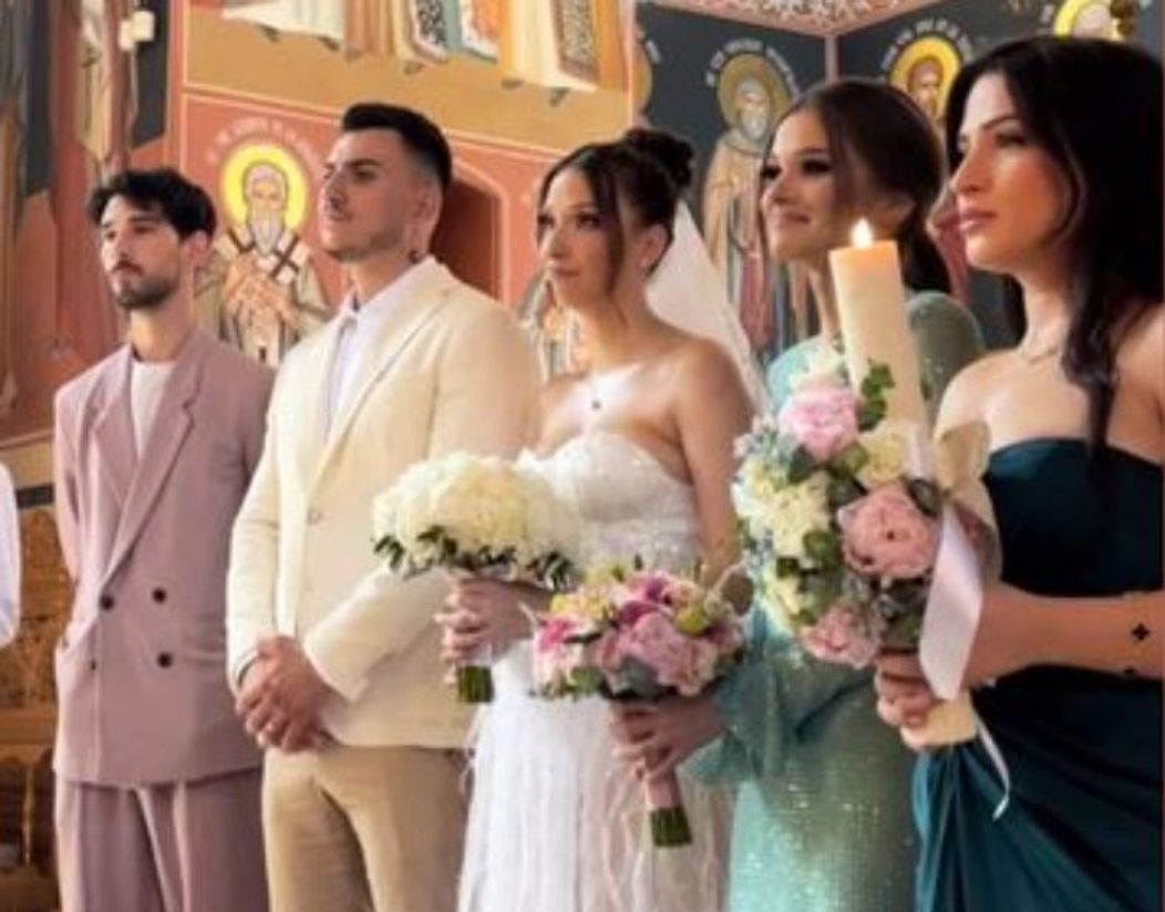 Theo Rose și Anghel Damian, nași de cununie și de botez