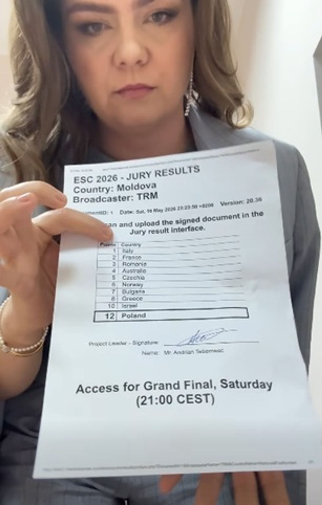 margarita druta rita engleza prezentatoare moldova eurovision 2026 punctaj romania (2)