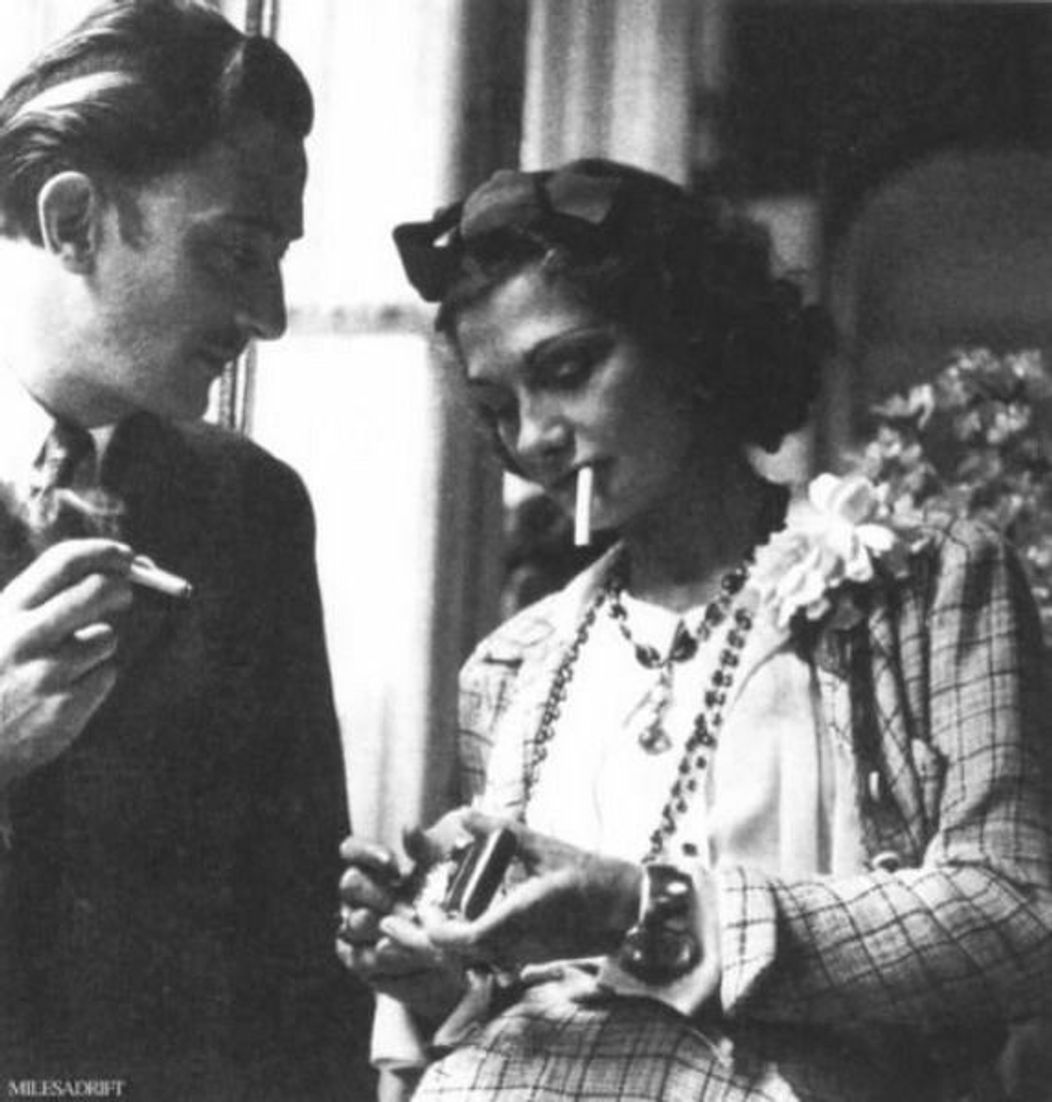 Salvador Dali & Coco Chanel 