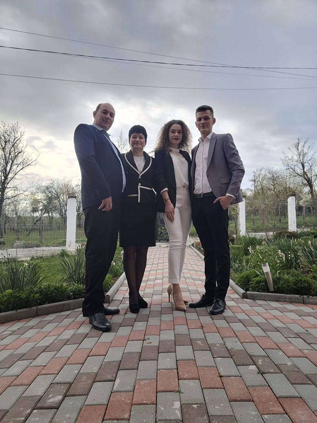 roberta cu familia ei
